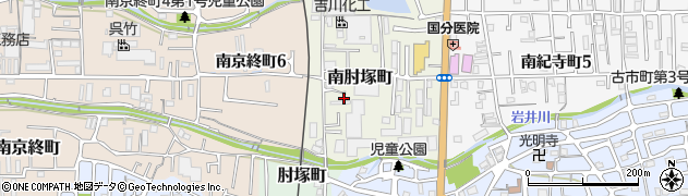 奈良県奈良市南肘塚町112周辺の地図