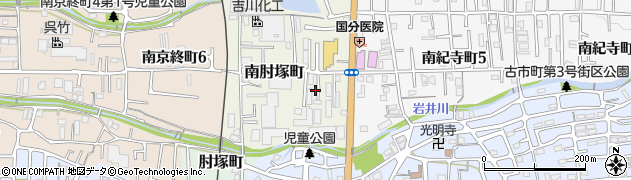 奈良県奈良市南肘塚町125周辺の地図