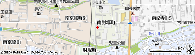 奈良県奈良市南肘塚町114周辺の地図