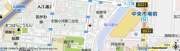 兵庫県神戸市兵庫区切戸町2周辺の地図