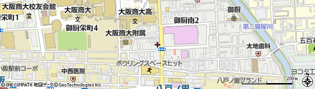株式会社福屋不動産販売　東大阪店周辺の地図