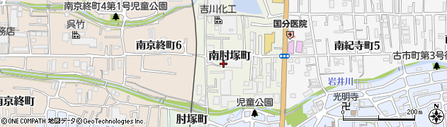 奈良県奈良市南肘塚町113周辺の地図