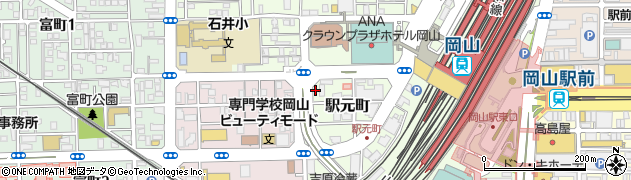 高千穂会館　第1駐車場周辺の地図