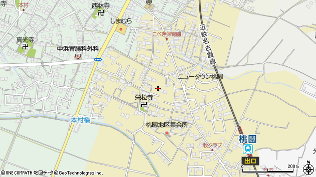 〒514-1122 三重県津市川方町の地図