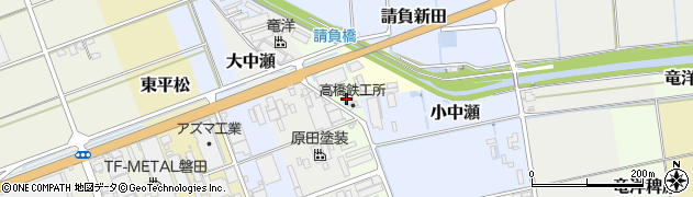 高橋鉄工所周辺の地図
