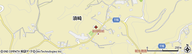 静岡県下田市須崎55周辺の地図