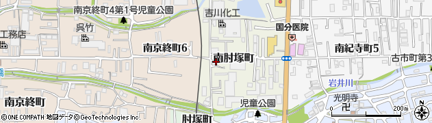 奈良県奈良市南肘塚町115周辺の地図