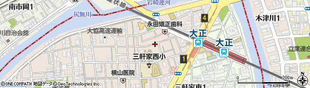 KANAMORI邸:京セラまで近い駐車場周辺の地図