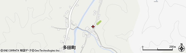 島根県益田市多田町33周辺の地図