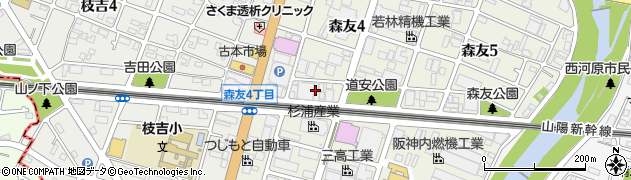 三和工作株式会社周辺の地図