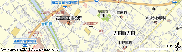 JA吉田支所周辺の地図