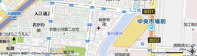 兵庫県神戸市兵庫区切戸町4周辺の地図
