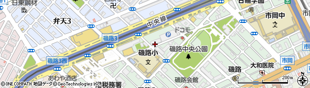 大阪弁天町周辺の地図