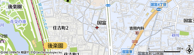 岡山県岡山市中区国富796周辺の地図