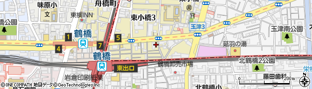 岡村生花店周辺の地図
