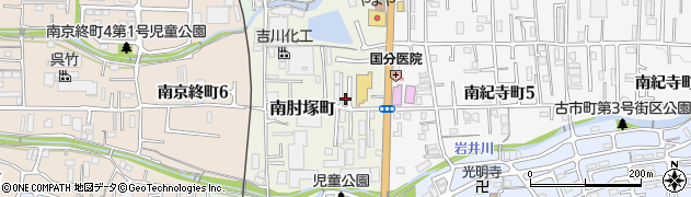 奈良県奈良市南肘塚町127周辺の地図
