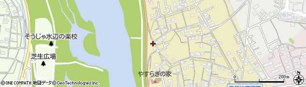 岡山県総社市中原630周辺の地図