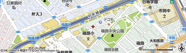 日本交通株式会社　観光バス弁天営業所周辺の地図