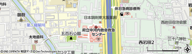 市立東大阪医療センター周辺の地図
