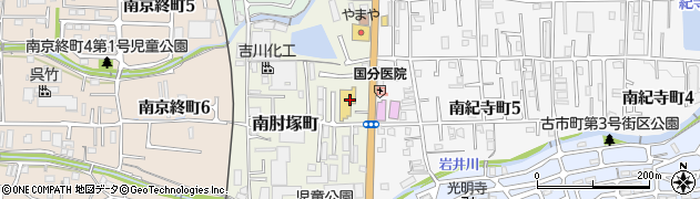 奈良県奈良市南肘塚町253周辺の地図
