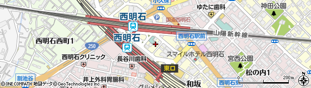 プレステージ西明石駅前周辺の地図