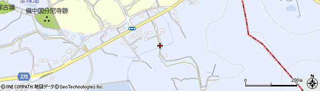 岡山県総社市宿78周辺の地図