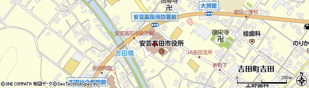 安芸高田市役所　企画部財政課周辺の地図