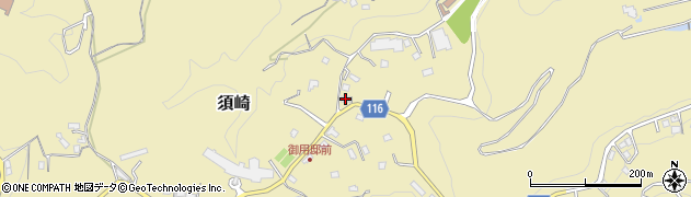 静岡県下田市須崎1221周辺の地図