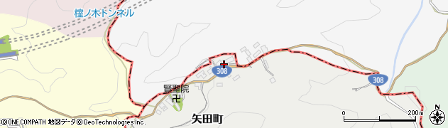 奈良県大和郡山市矢田町1918周辺の地図