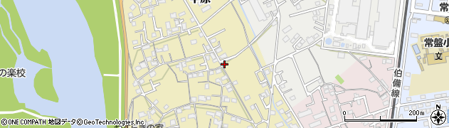 岡山県総社市中原793周辺の地図