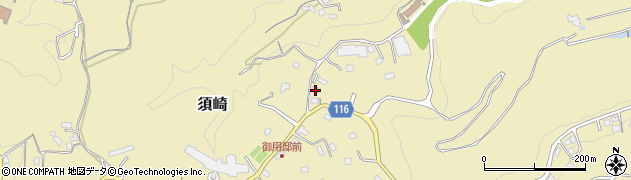 静岡県下田市須崎74周辺の地図