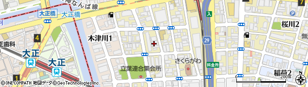 吉田硝子工業株式会社　桜川営業所周辺の地図