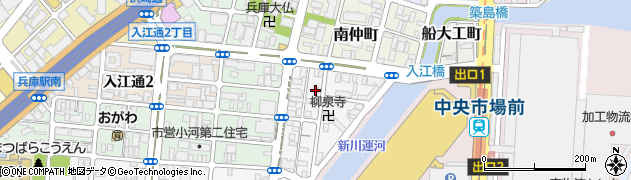兵庫県神戸市兵庫区切戸町7周辺の地図