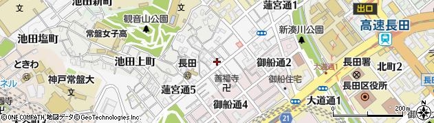 茶五商店周辺の地図