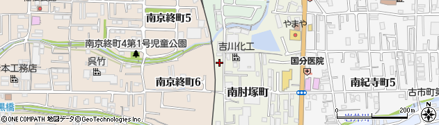 奈良県奈良市南肘塚町53周辺の地図