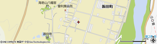 島根県益田市飯田町557周辺の地図