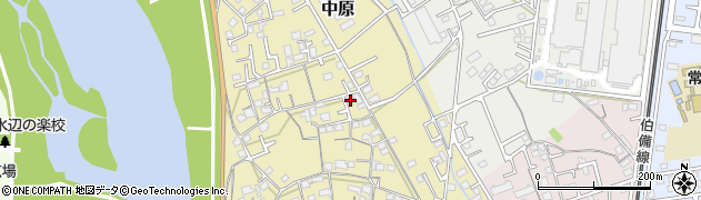 岡山県総社市中原705周辺の地図