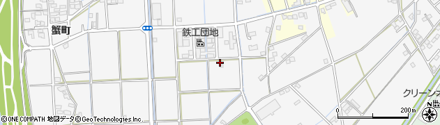静岡県磐田市掛塚周辺の地図
