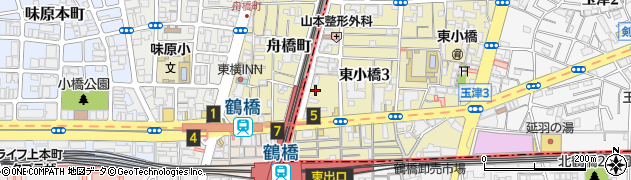 HOGOKEN CAFE 鶴橋店周辺の地図