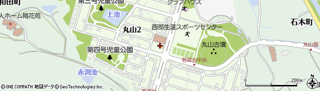 奈良県奈良市丸山周辺の地図