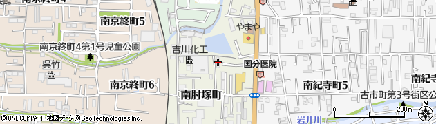 奈良県奈良市南肘塚町130周辺の地図