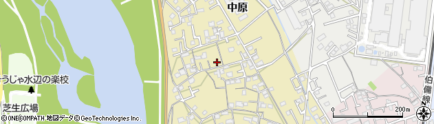 岡山県総社市中原698周辺の地図