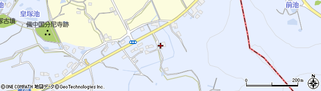 岡山県総社市宿58周辺の地図