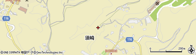 静岡県下田市須崎1187周辺の地図