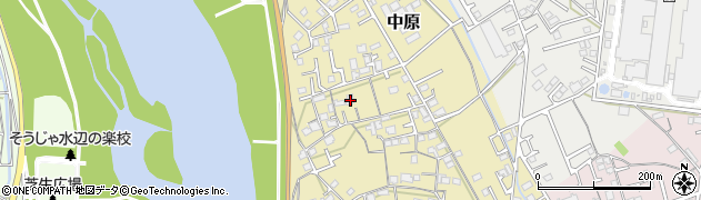 岡山県総社市中原690周辺の地図