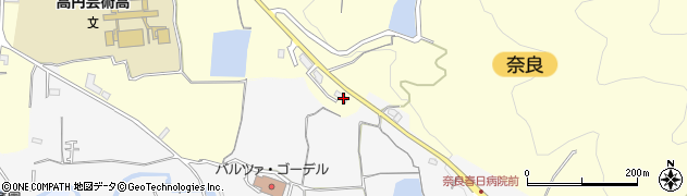 協和ガス株式会社　奈良工場周辺の地図