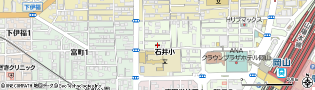 岡山県岡山市北区寿町10周辺の地図