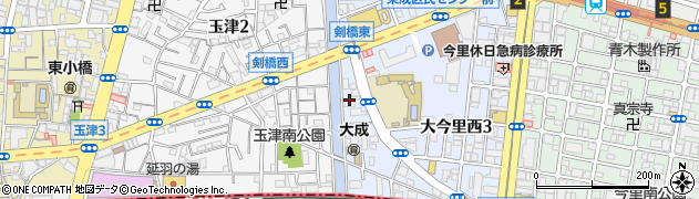 平野川周辺の地図