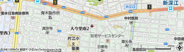 今里旅館周辺の地図