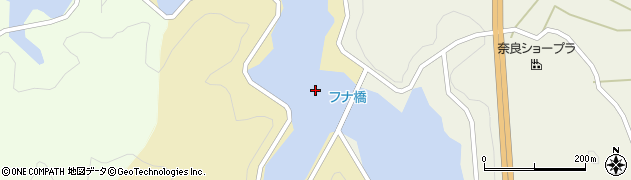 フナ橋周辺の地図